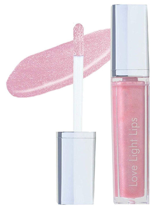 Love Light Lips gloss with LED wand light for precise application and hydration.