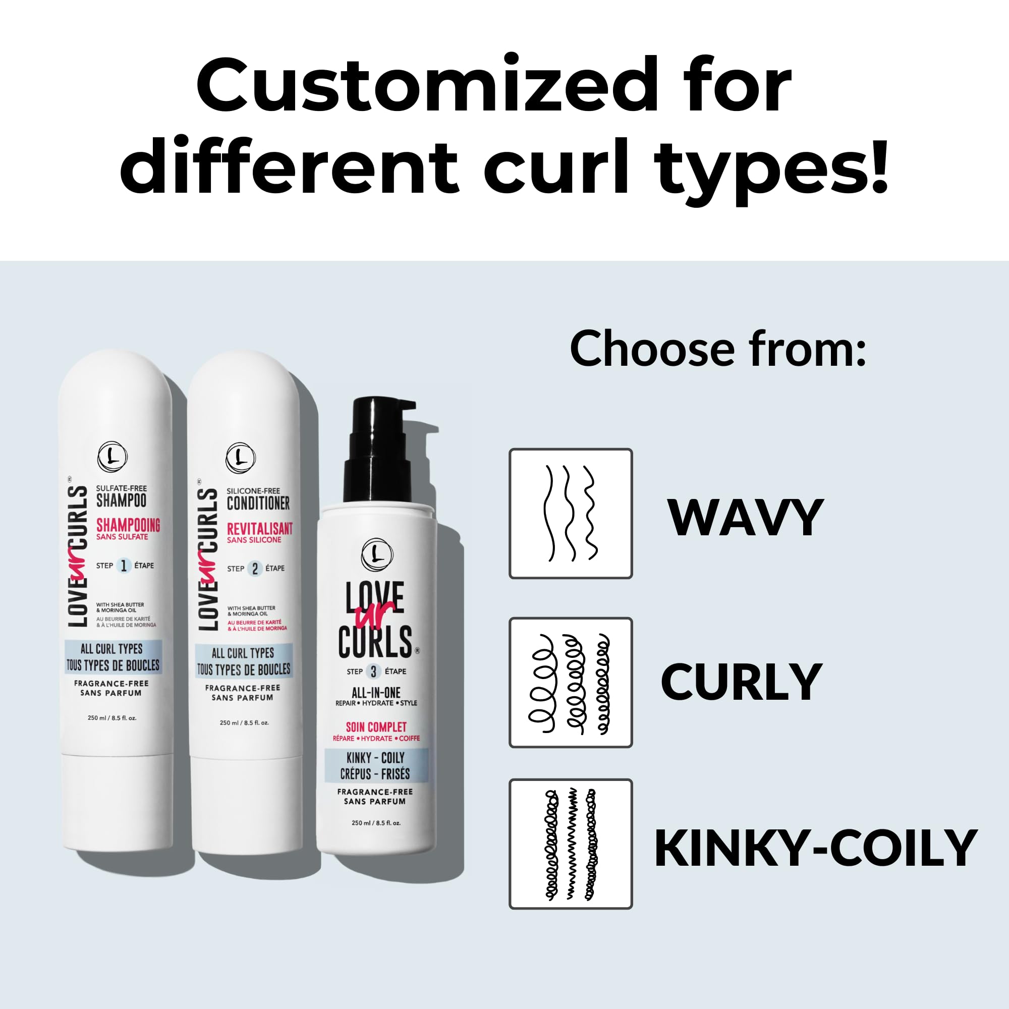 Love Ur Curls curl-definition closeup shows defined coils and healthy shine.
