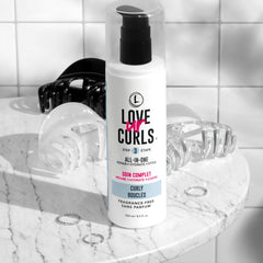 Shea butter and nourishing ingredients in Love Ur Curls curl cream