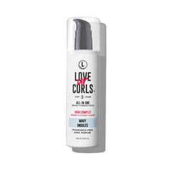 Love Ur Curls fragrance-free all-in-one styler bottle front for sensitive scalps.