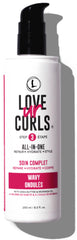 Love Ur Curls LUS All-in-One Styler bottle front for quick wave definition