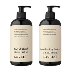 Loved01 handwash bottle pour shows easy daily cleansing