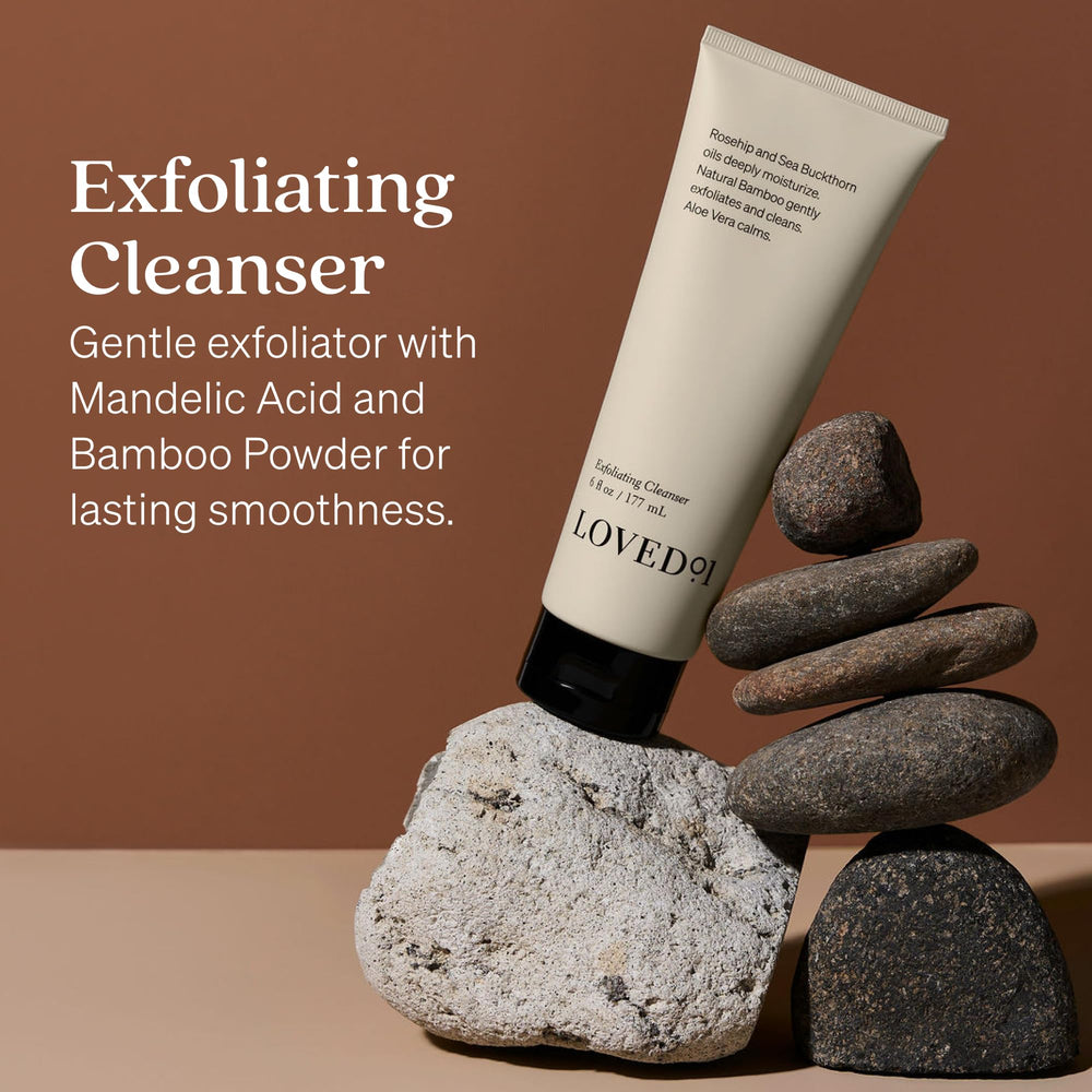 Loved01 John Legend skincare packaging close-up showcasing premium branding.