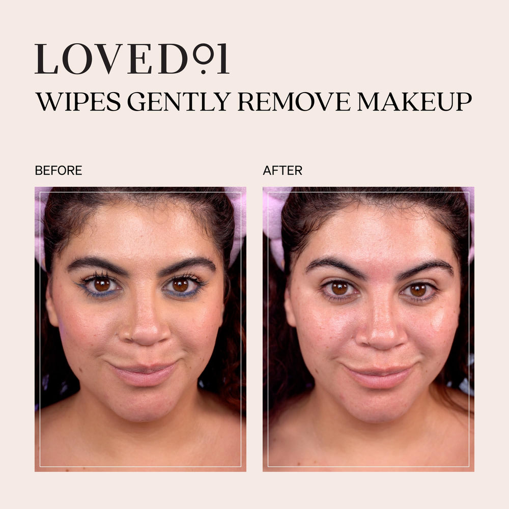 Loved01 oil-free fragrance-free formula label for sensitive skin.