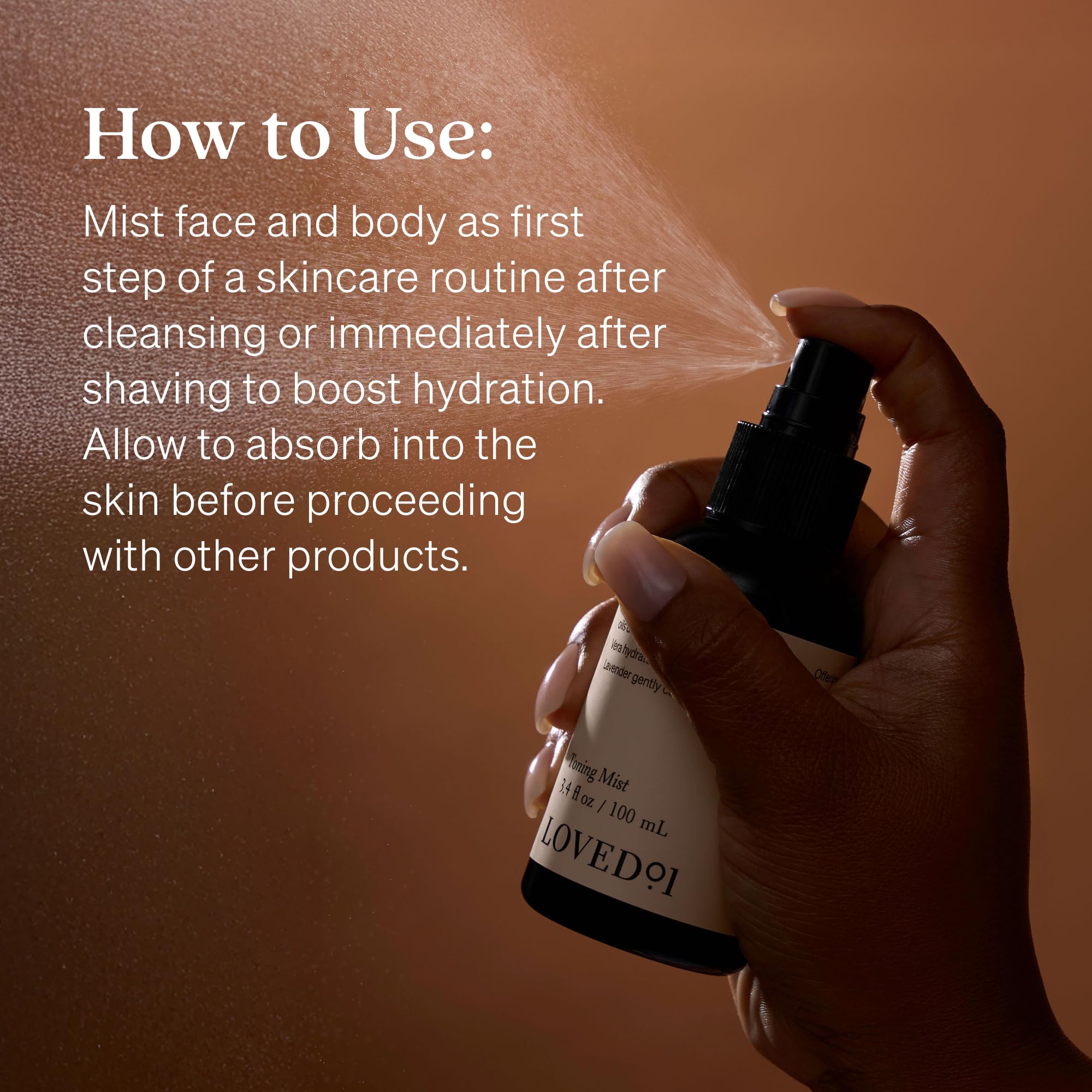 Loved01 Rosehip and Sea Buckthorn oils deeply hydrate the skin.