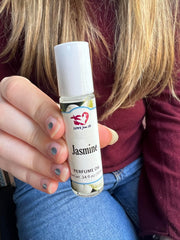Love from Santa Barbara Jasmine uses organic jojoba oil as base.