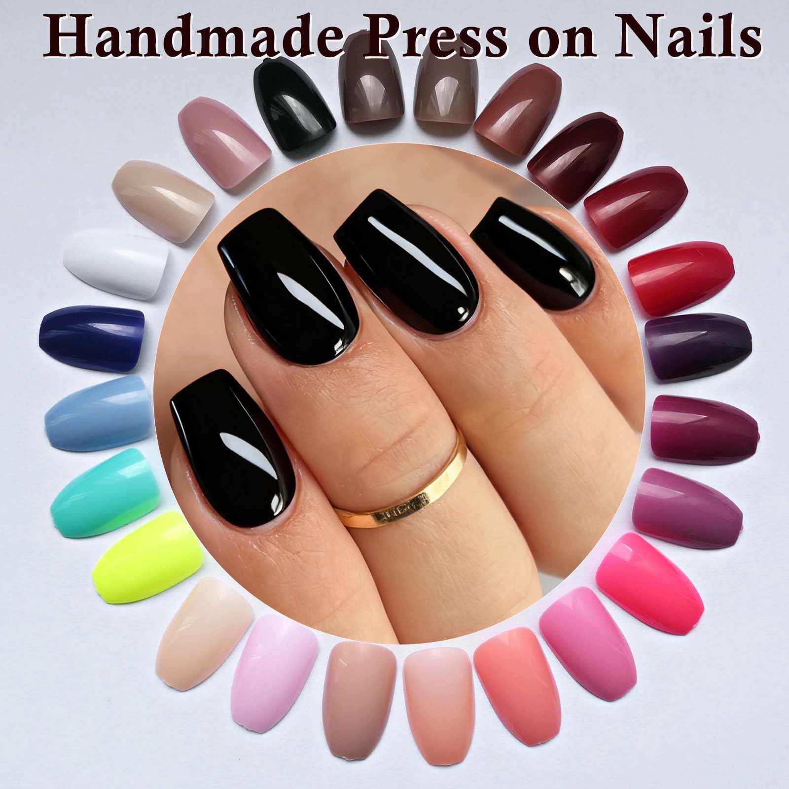 LoveOurHome salon-look nails suited for work or events