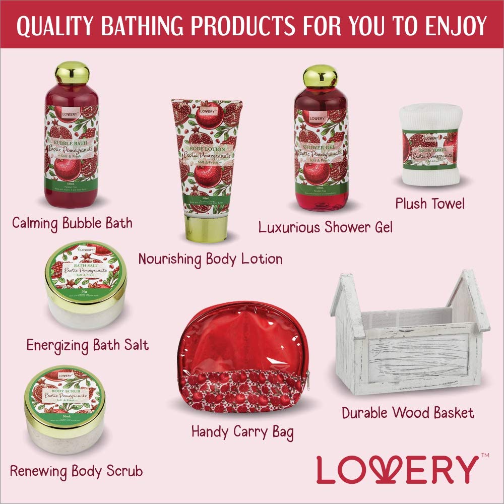 LOVERY Bath Salt 50g Pack offers a spa-like soak at home
