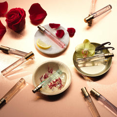 LOVERY enchanted rose perfume bottle evokes romance and lasting charm