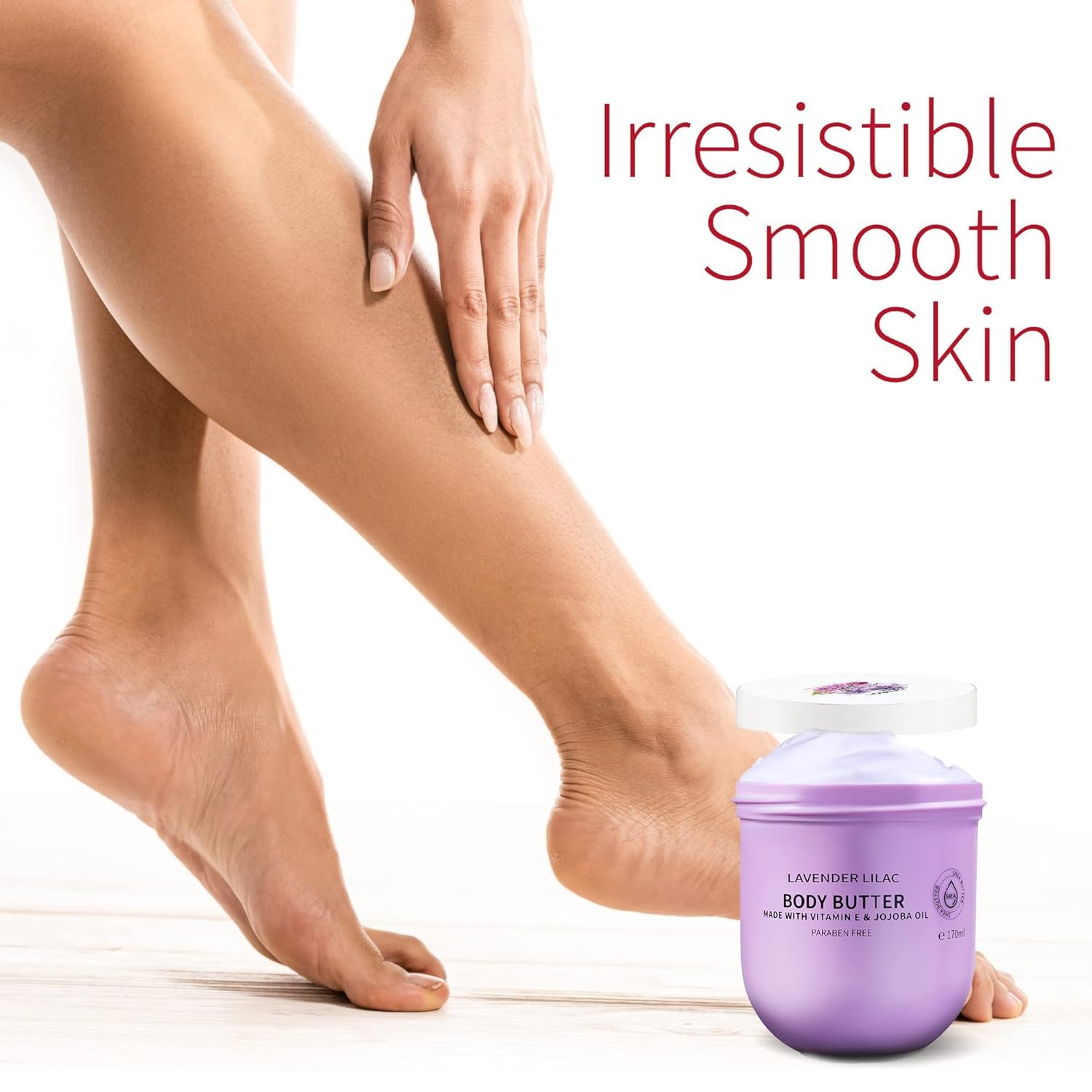 Fragrance swirl highlighting calming aromatherapy with LOVERY