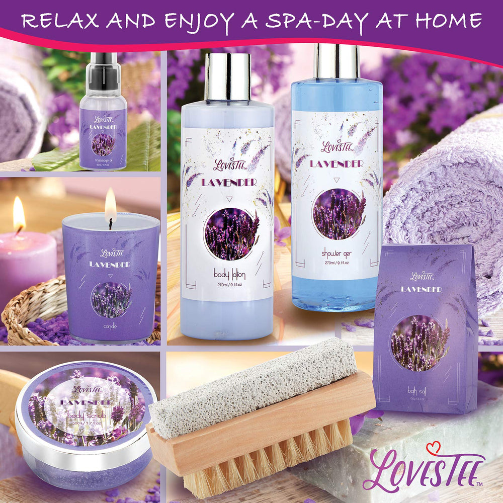 LOVESTEE Lavender Shower Gel for refreshing cleansing and calming scent