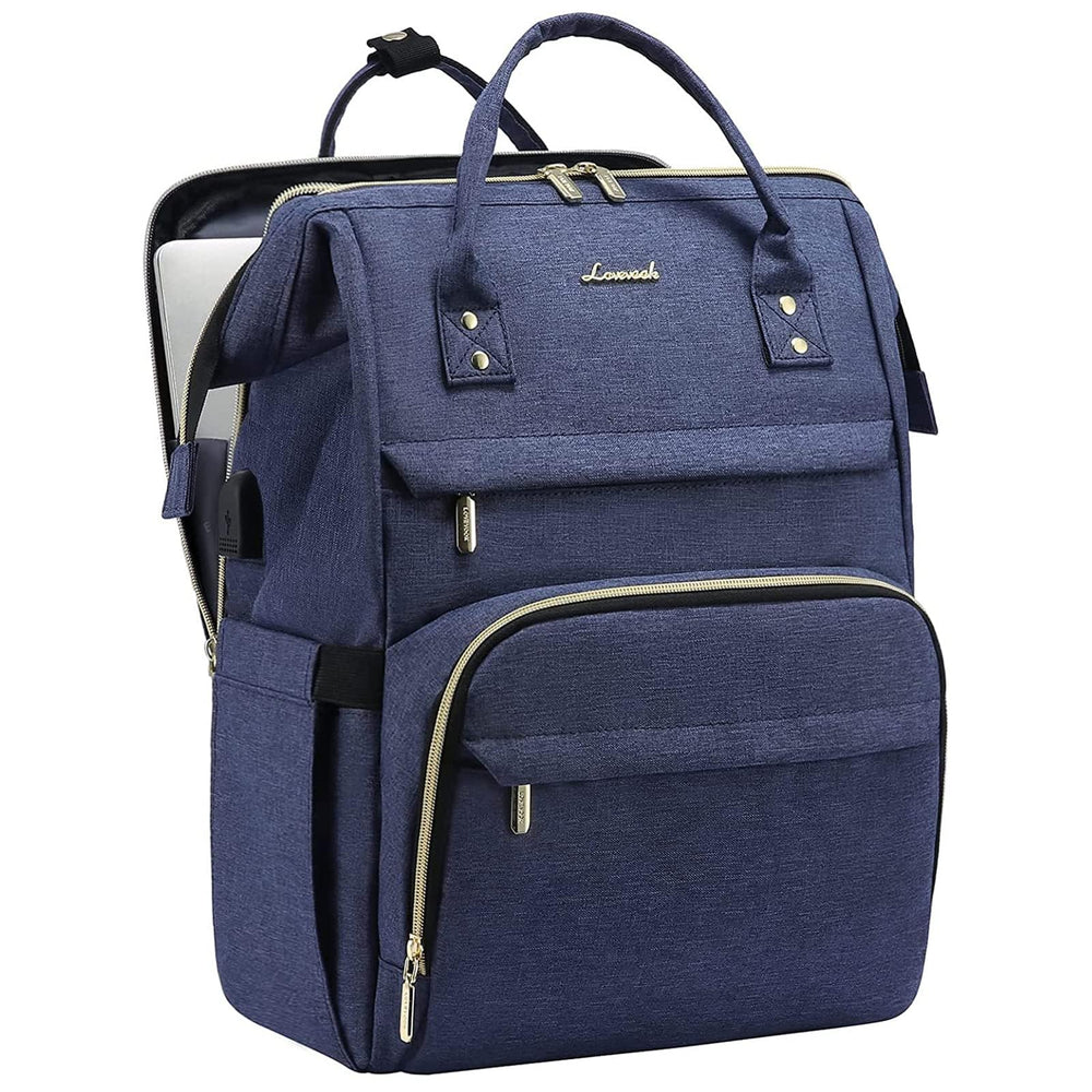 LOVEVOOK wide-opening design enables quick access to essentials on the go.