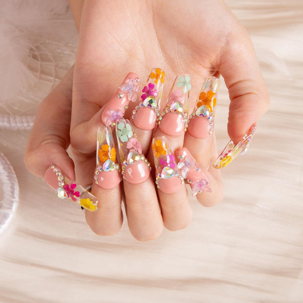 LOVFUL Flora acrylic-strength nails deliver durability for multiple wears