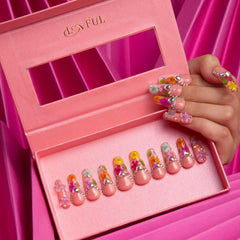 LOVFUL Flora nails use eco-friendly materials for gentle care