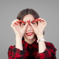 LOVFUL reusable nails come with easy application, no glue required.