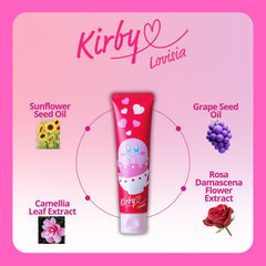 Lovisia Kirby applied on hands illustrating fast absorption and visible softness