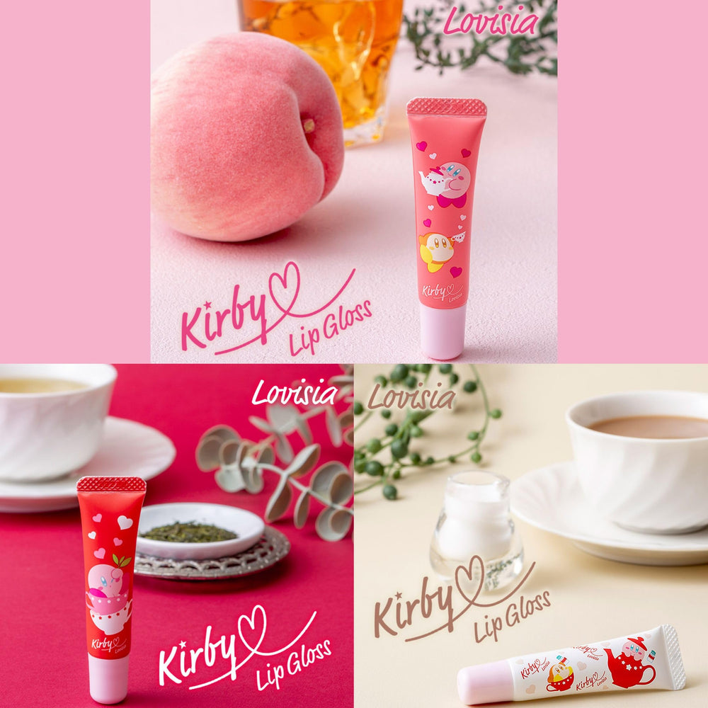 Lovisia Kirby mini gloss set fits in purses for quick on-the-go touch-ups.