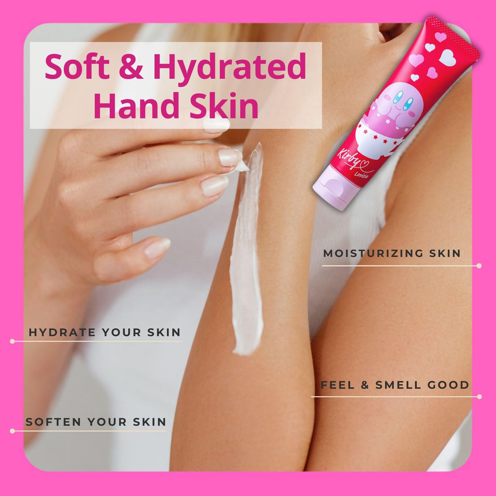 Lovisia Kirby tube close-up label highlighting hyaluronic acid and collagen benefits