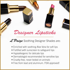L'Paige L45 designer lipstick tube for creamy application