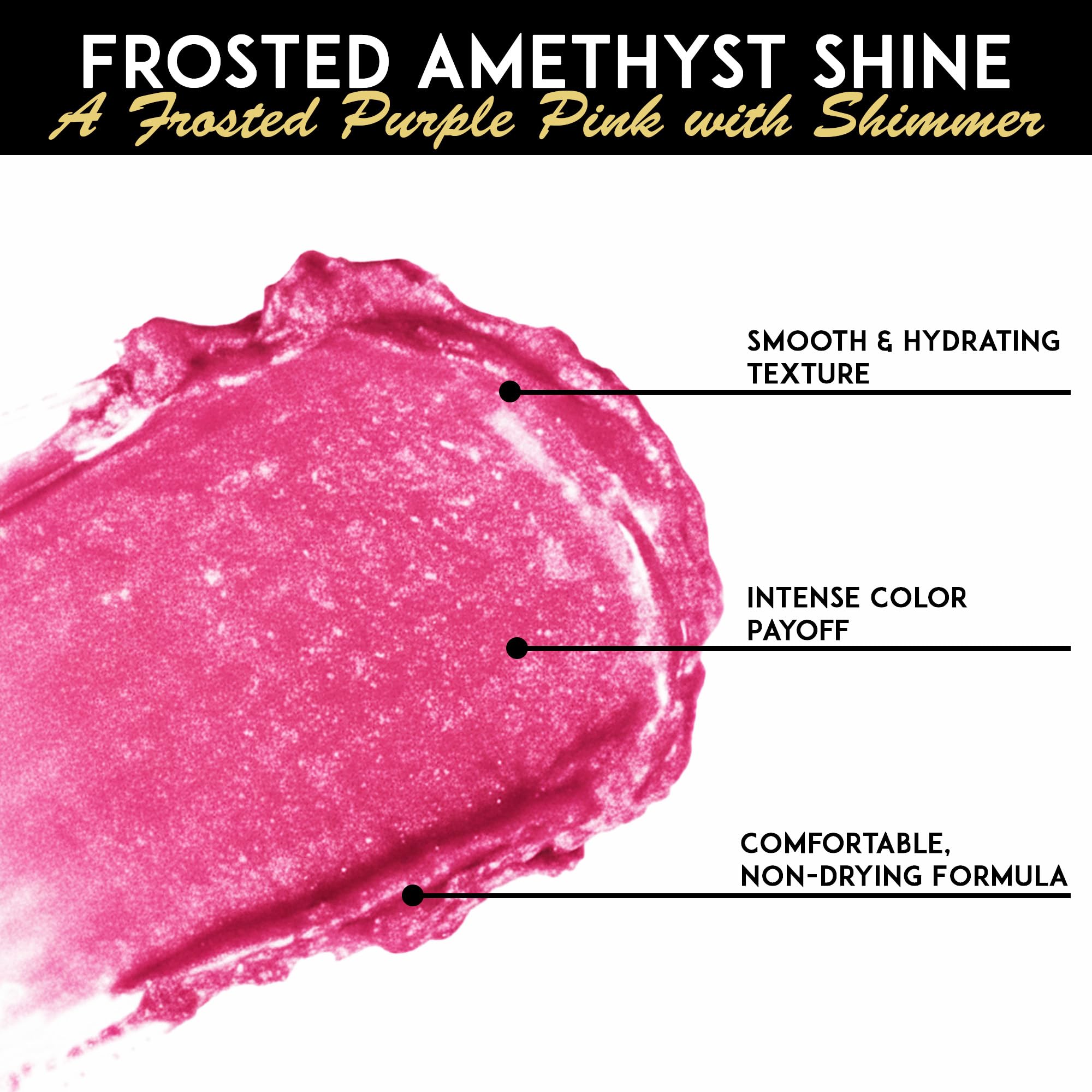 Diverse models wearing Frosted Amethyst for inclusive beauty appeal.