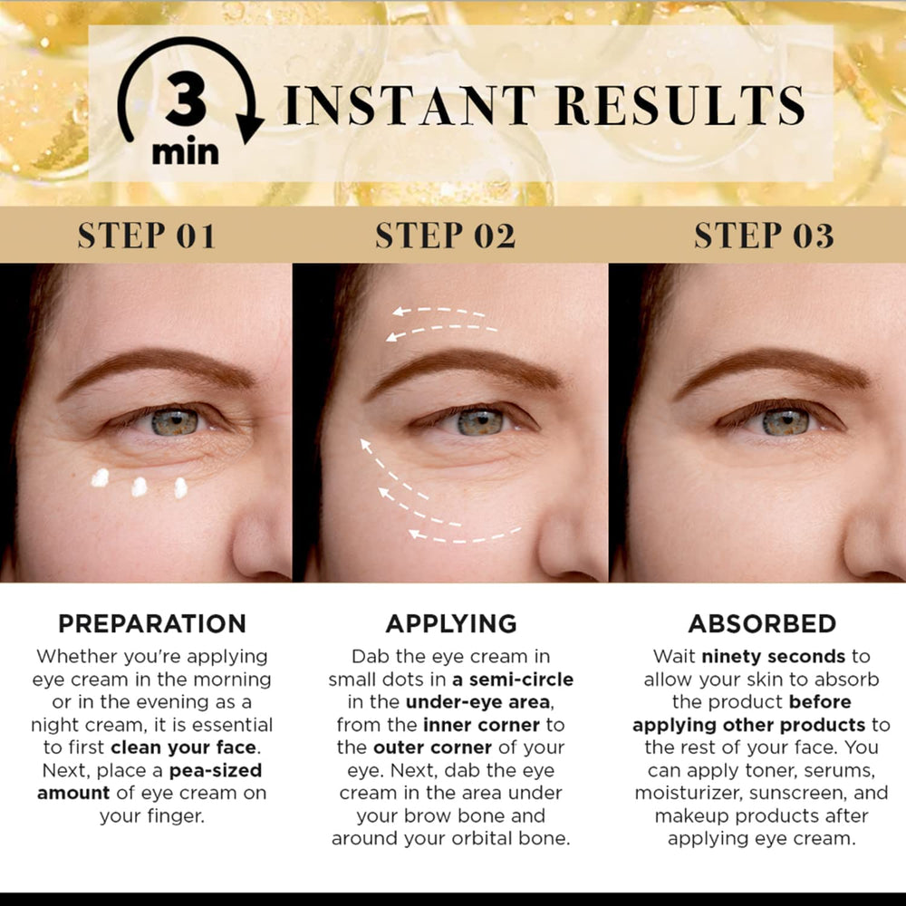 LPH LAB Eye tightening cream packaging shot for simple daily ritual