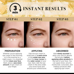LPH LAB Eye tightening cream packaging shot for simple daily ritual