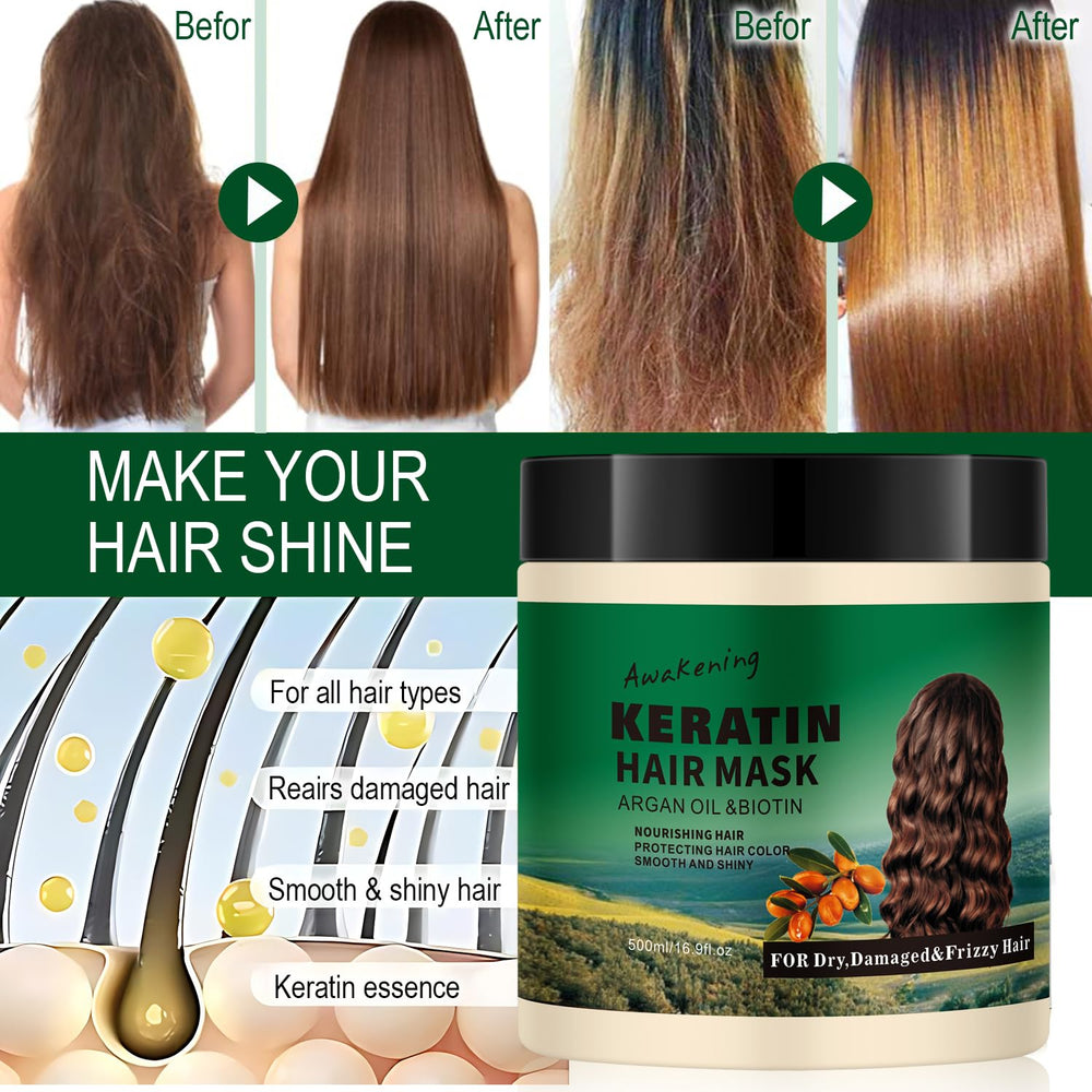 LSKINBATH Hair mask suitable for all hair types, including curly and color-treated hair.
