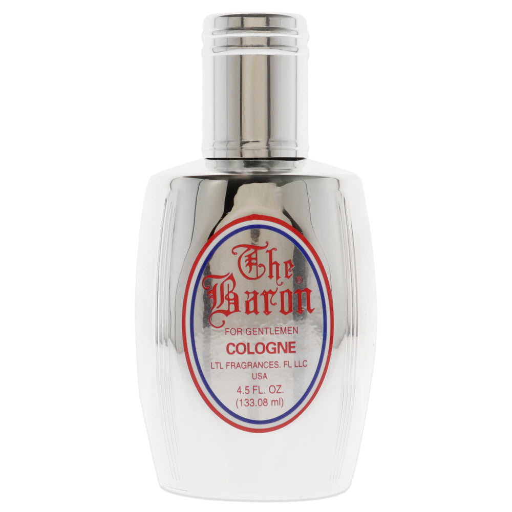 The Baron bottle closeup by LTL Fragrances, premium design for evening wear