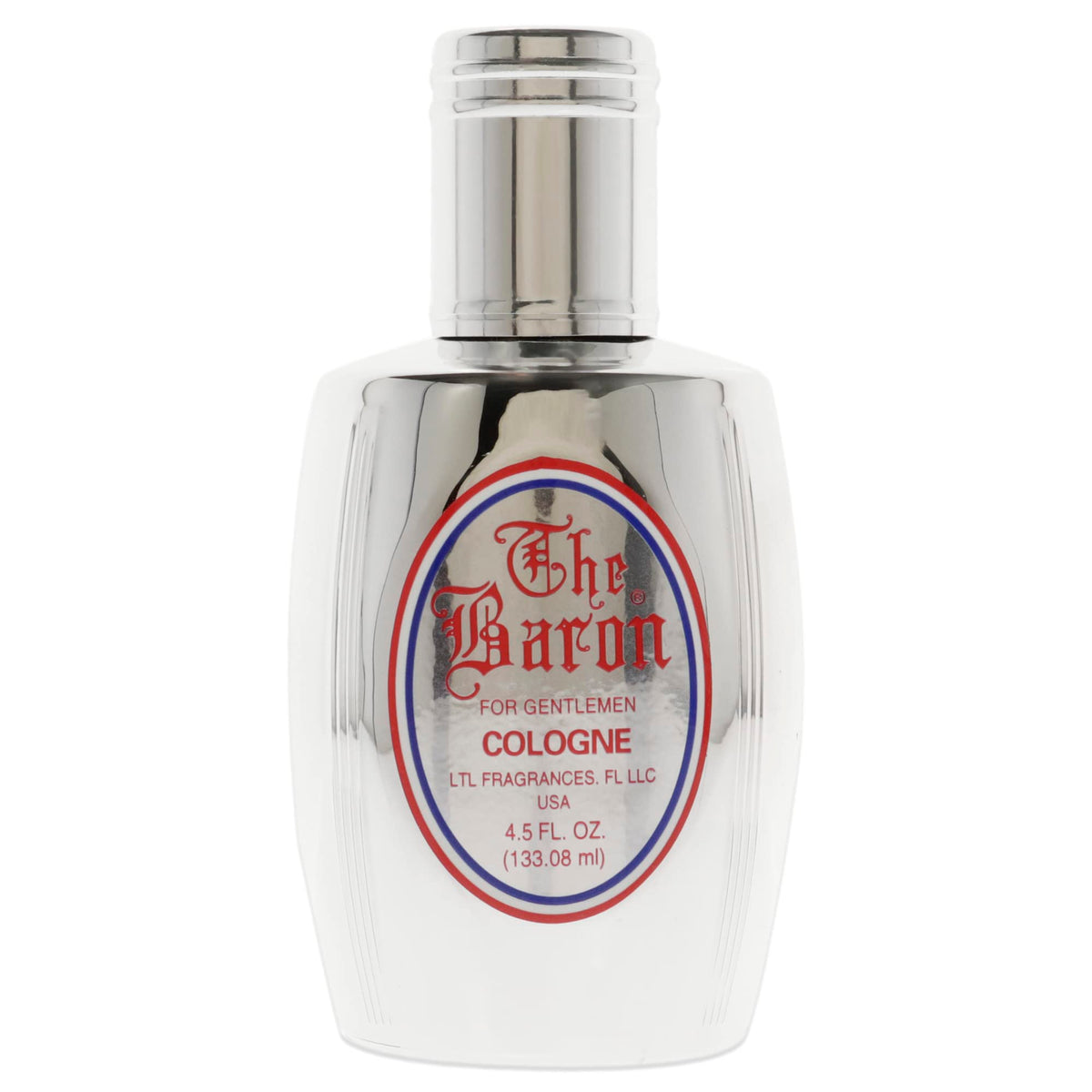 The Baron bottle closeup by LTL Fragrances, premium design for evening wear