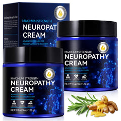 LTQXGT Nerve Relief Cream two-pack on display for daily use.