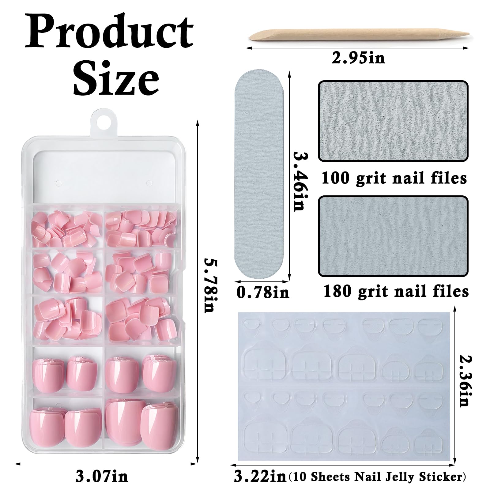 LuckForever storage case keeps toe nails organized for travel