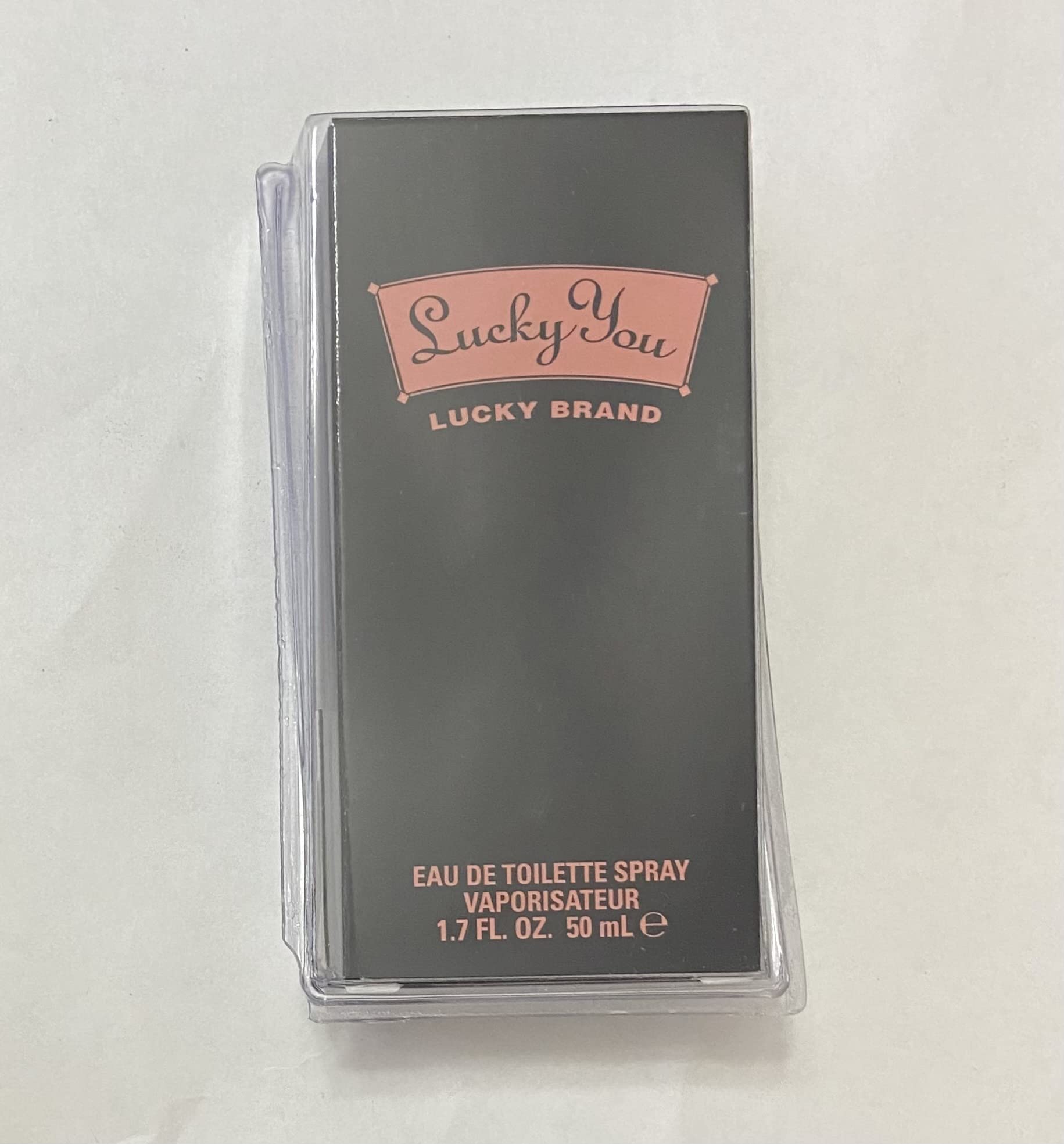 Lucky You bottle front view, a feminine fragrance ideal for daytime wear.