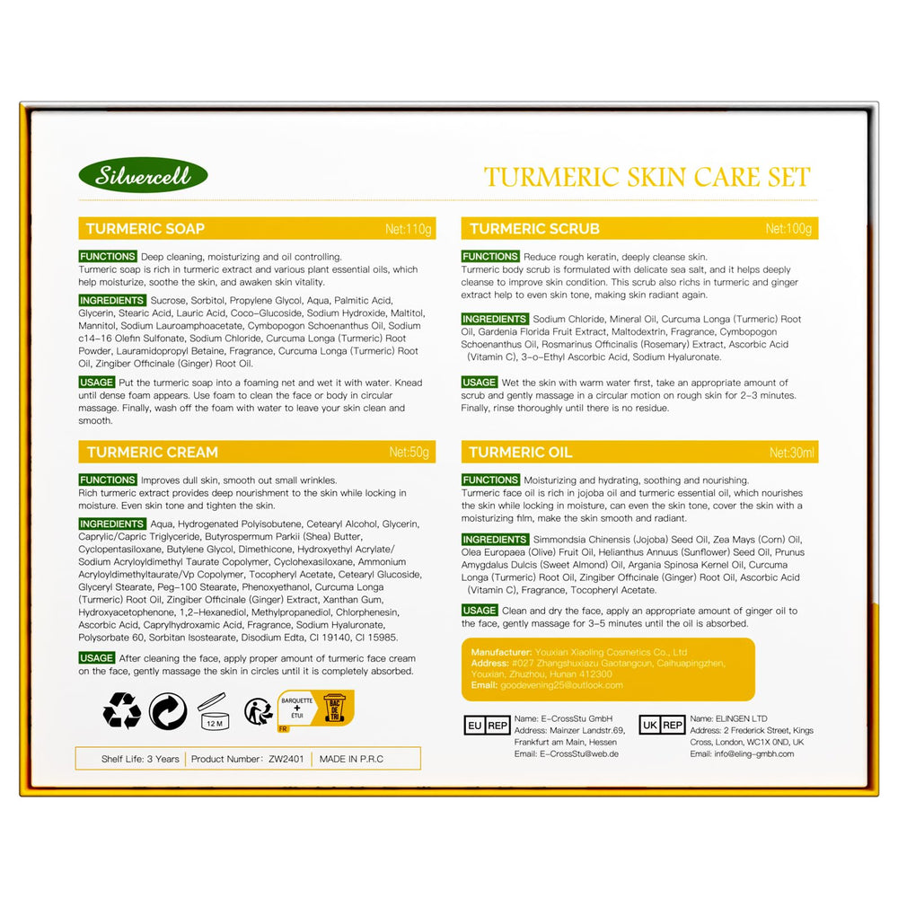 Lucoss Beauty turmeric gift set ideal for gifting occasions.