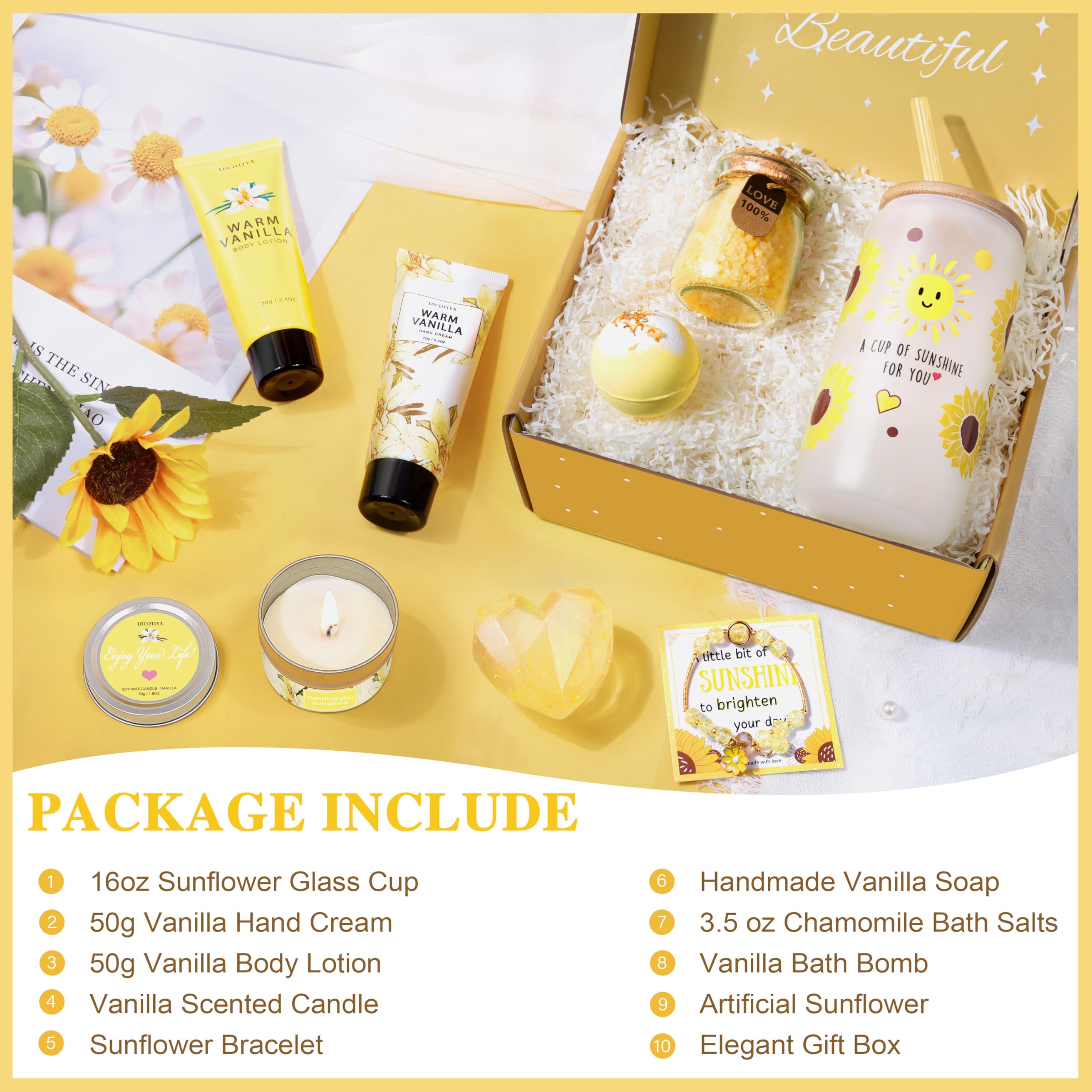 Lucotiya body butter and hand cream setup for daily moisturization.