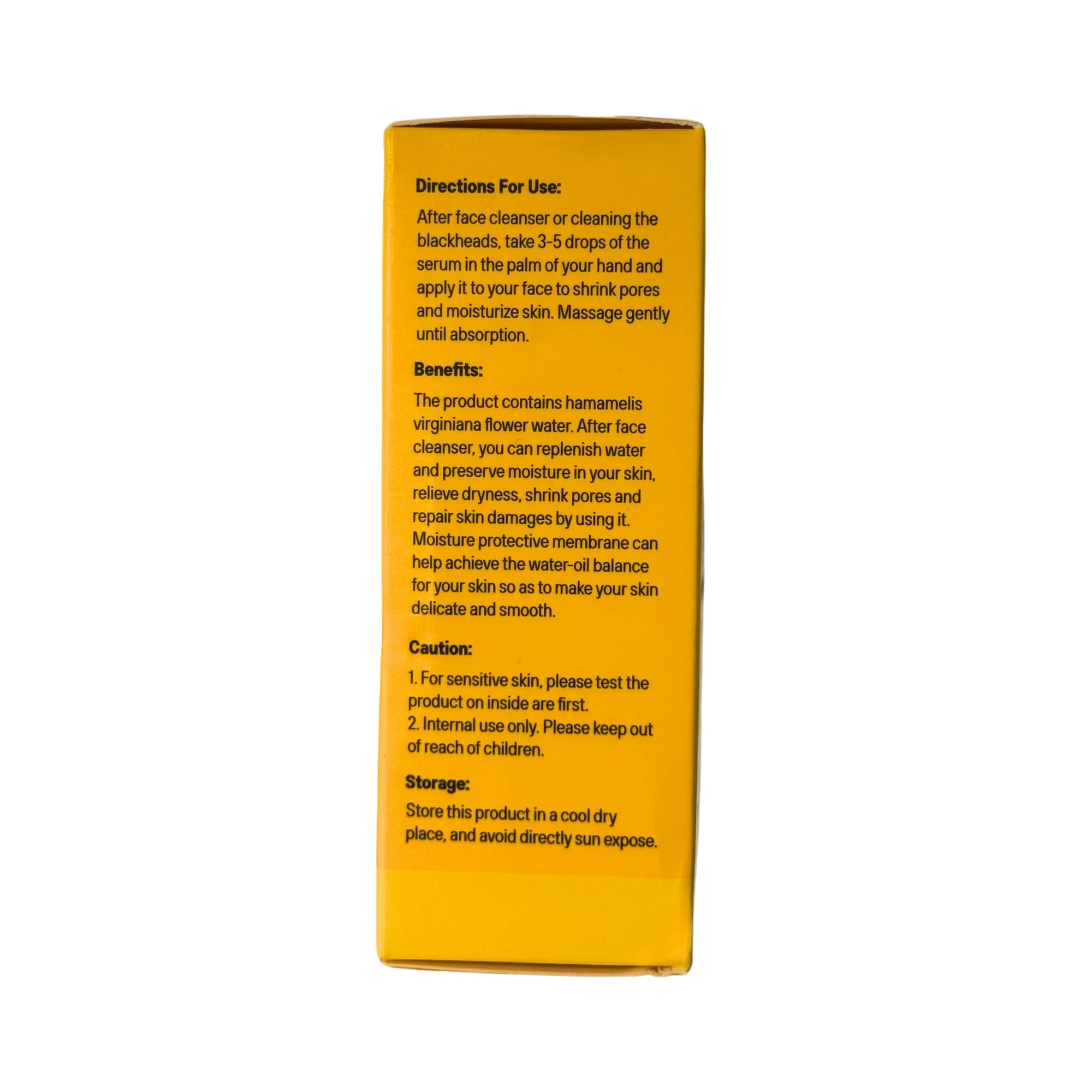 Luelle packaging bottle detail with product branding and finish