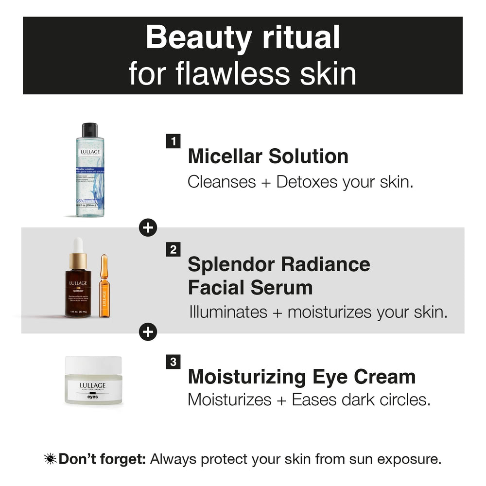 LULLAGE Eye Cream fragrance-free formula supports sensitive skin while hydrating the under-eye area.