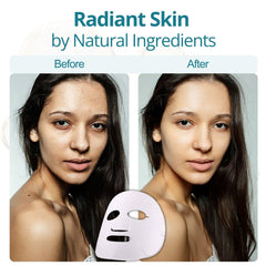 Lululun Precious Duo organic cotton sheet mask fits all skin types comfortably.