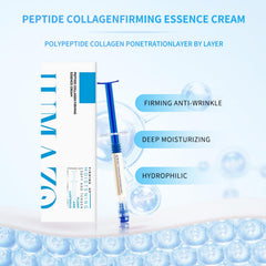 LUMAZO Polypeptide Collagen Elastic Essence Cream narrow jar indicates portability.