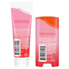 Lume cream tube Peony Rose highlights easy skin-friendly application