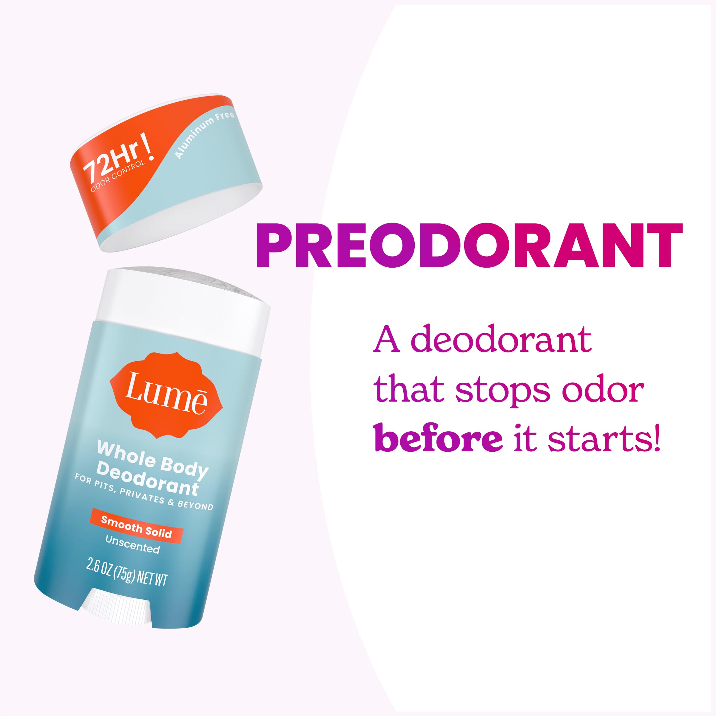 Lume unscented 3-pack shows value and consistent protection across days
