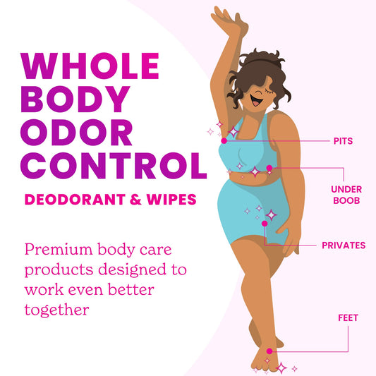 Lume flushable wipes in Cool Cucumber for a quick odor refresh.