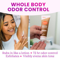 Lume hypoallergenic-friendly formula designed for gentle use.