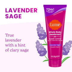 Lume hypoallergenic, paraben-free formula supports skin-friendly care