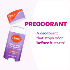 Lume skin‑loving hypoallergenic deodorant suitable for daily use.