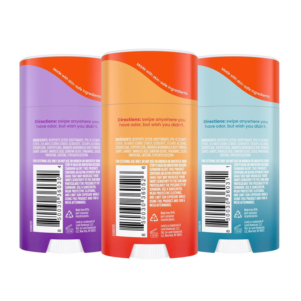 Lume Lavender Sage deodorant stick with soothing scent and protection