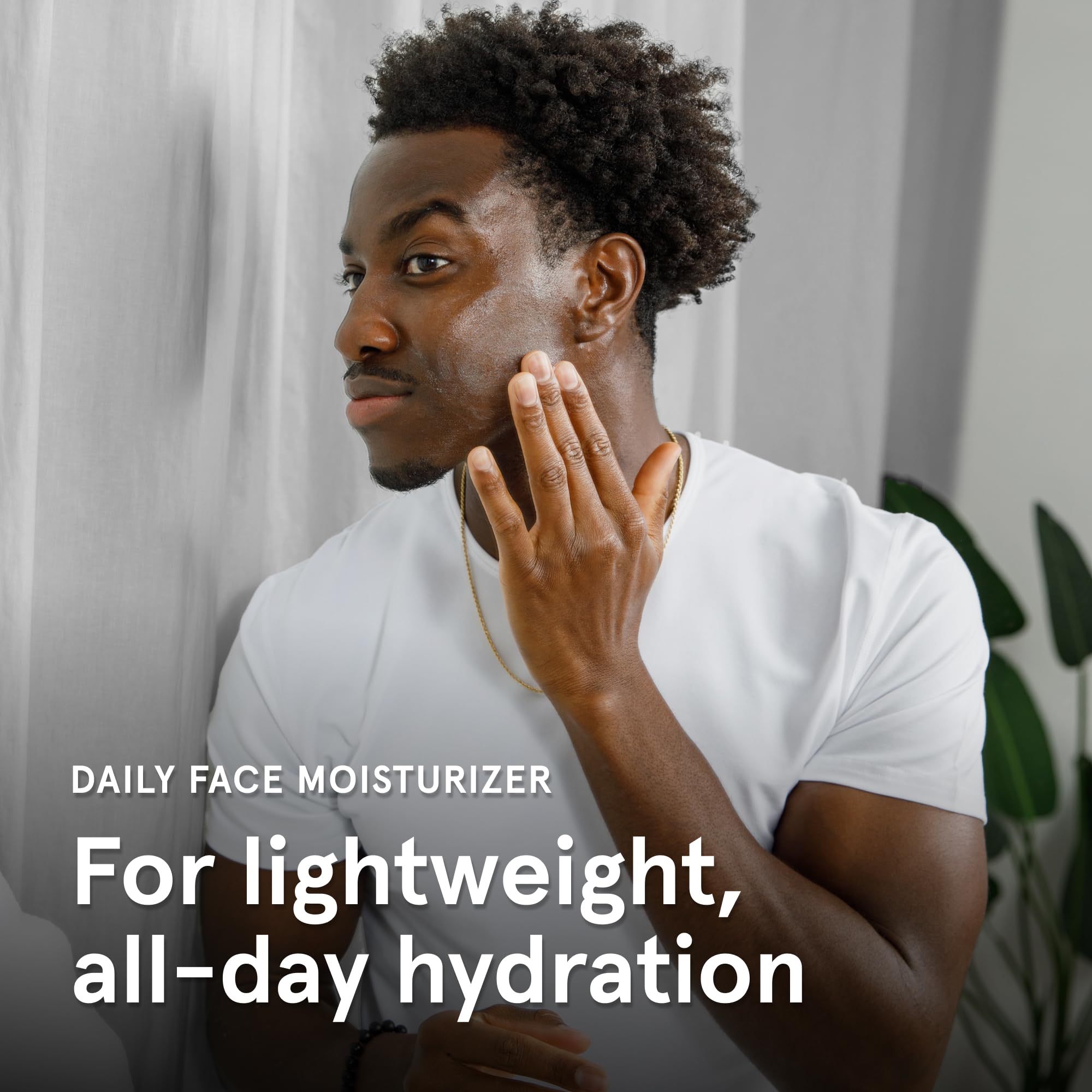Lumin product on balanced skin appearance indicating refreshed look.