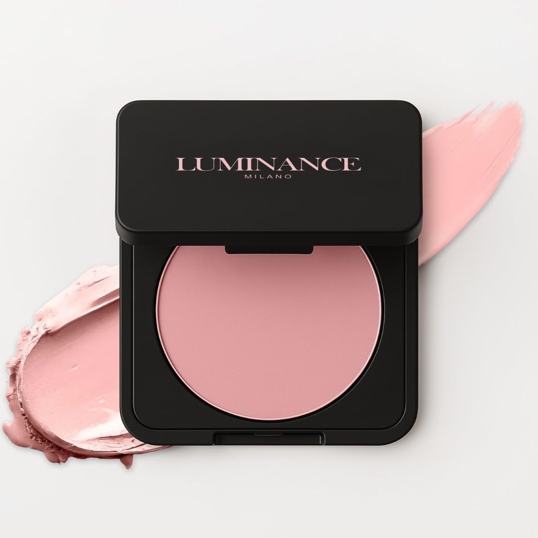 Luminance Milano Original Under Eye Brightener Pink bottle for quick brightening of tired-looking eyes.