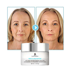 LuminaSkin barrier restoration scene highlights resilience and protection for mature complexions.