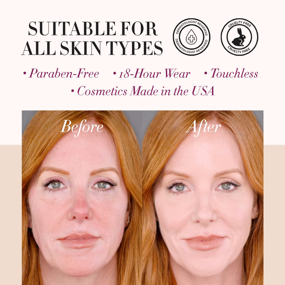 Luminess Air Icon Pro illuminator bottle for radiant highlight.