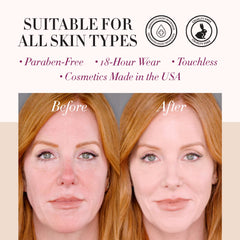 Luminess Air Icon Pro illuminator bottle for radiant highlight.